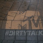 Green graffiti campaign MTV