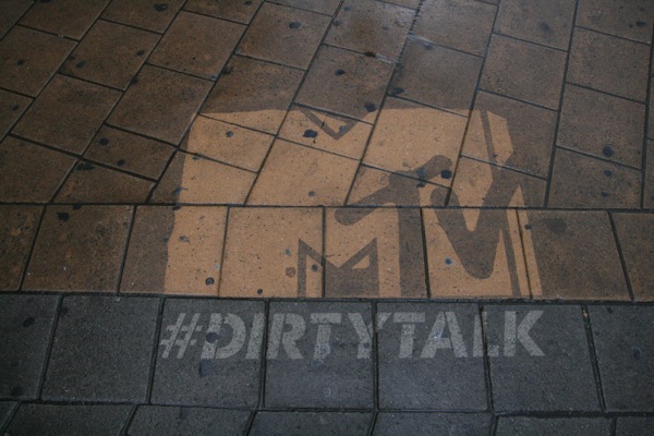 Campagne de graffitis verts MTV