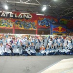 The graffiti workshop as a team outing in Rotterdam