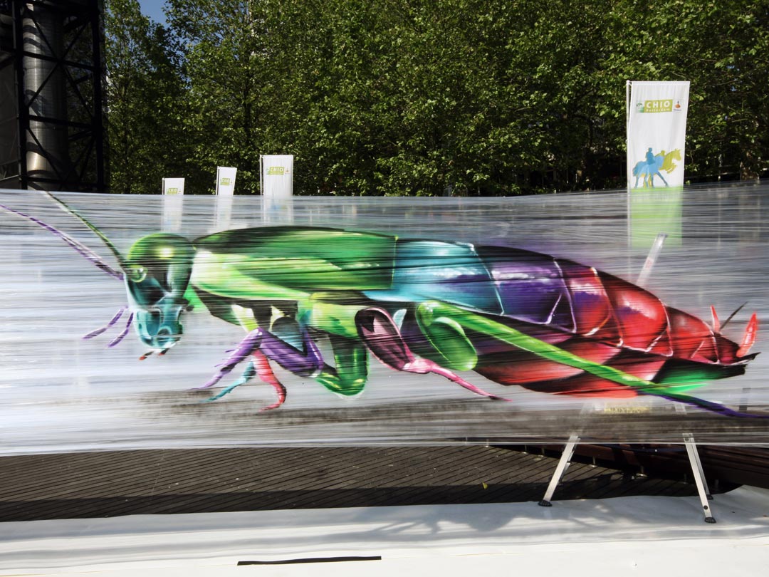 Cello-graffiti-art