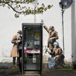 The Spy Booth mural in Gloucestershire