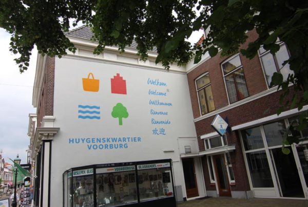 Municipio de Voorburg pintura mural