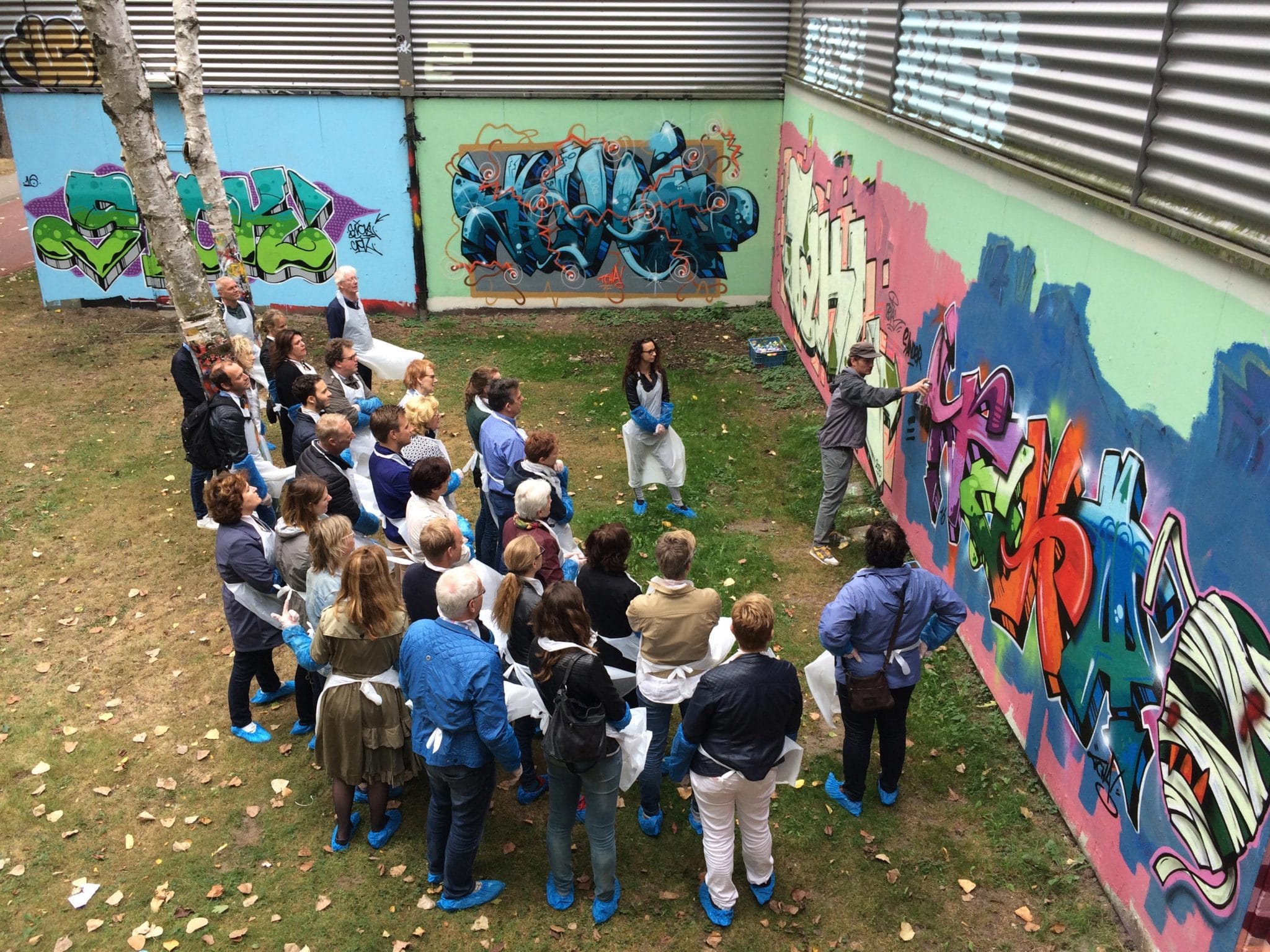 Municipality of Den Bosch graffiti workshop