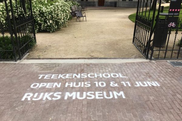 Krijt tekeningen Rijksmuseum