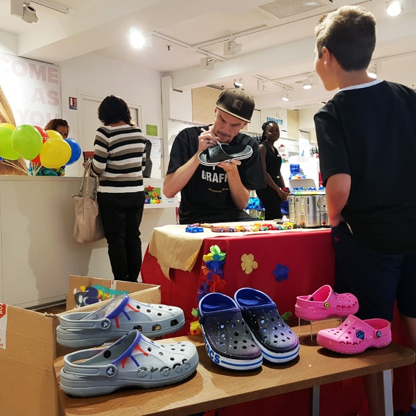 Crocs Live-art Paris