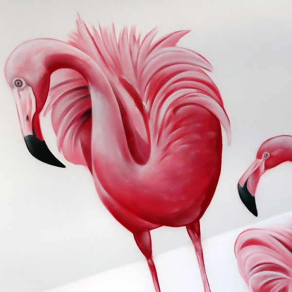 Pink flamingo