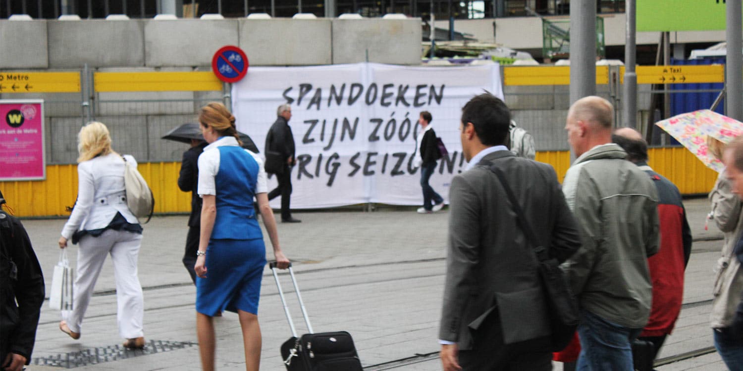 Guerrilla-spandoeken