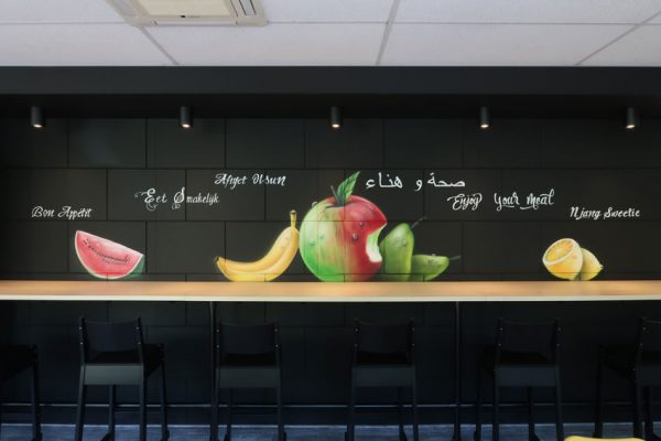 Chalk style wall painting Microfix