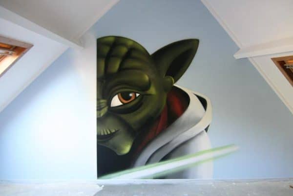 Star Wars painting