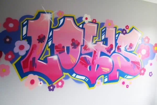 Loys en lettres graffiti
