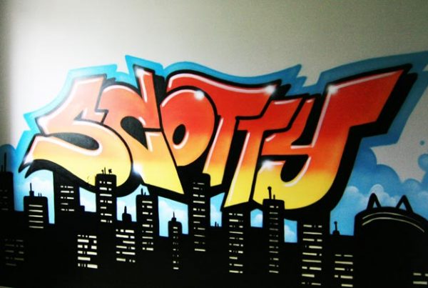 Graffiti nome Scotty