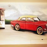 Wandmalerei Volvo