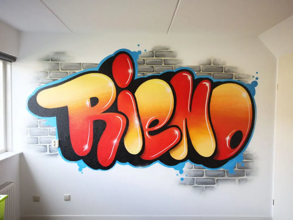 Rieno as a graffiti name