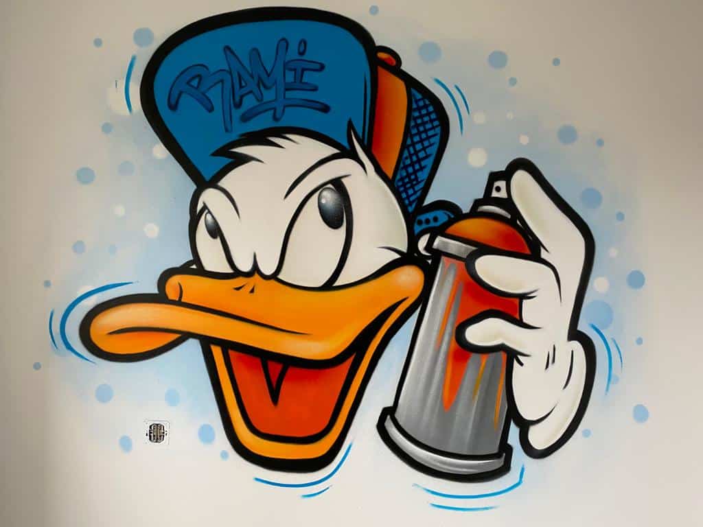 Graffiti Donald for Ramic