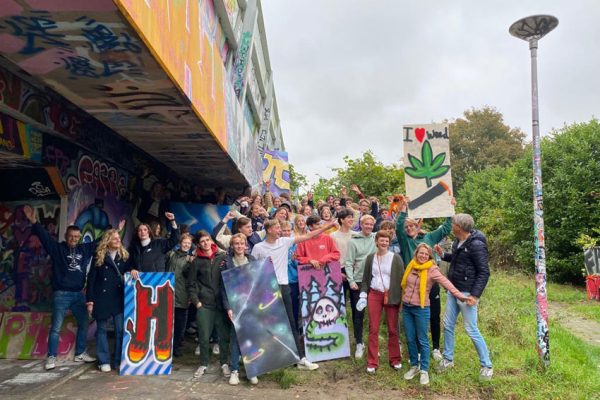 Incitation au graffiti à Rotterdam