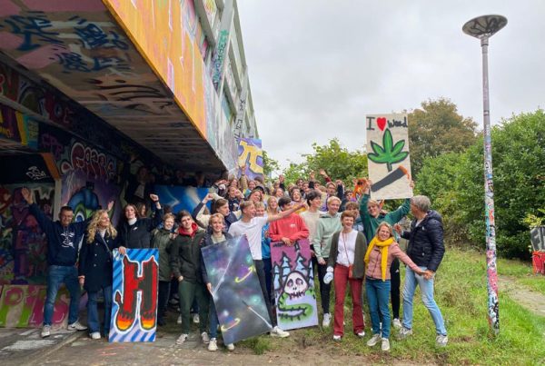 Incentivo de graffiti en Rotterdam