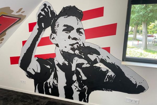 PSV painting Eindhoven