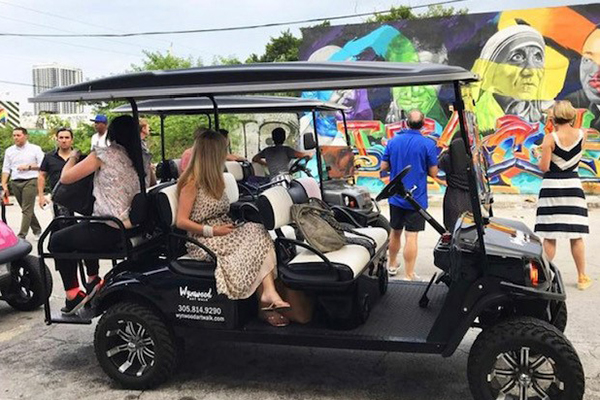 View the Wynwood project by golf cart