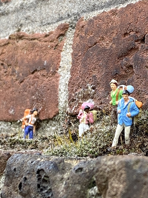Miniature people project in Leeuwarden
