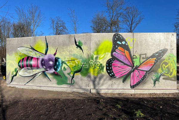 Street-Art-Wandbilder Floriade2023