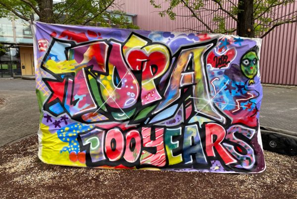Graffiti side underholdning Topa begivenhed