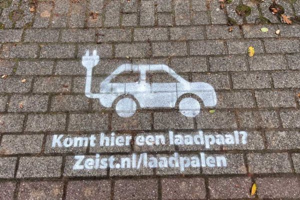 Charging station campaign by the municipality of Zeist