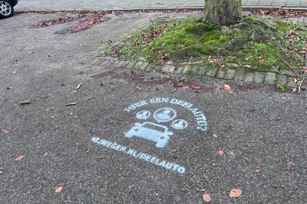 Campanha de compartilhamento de carros em Nijmegen