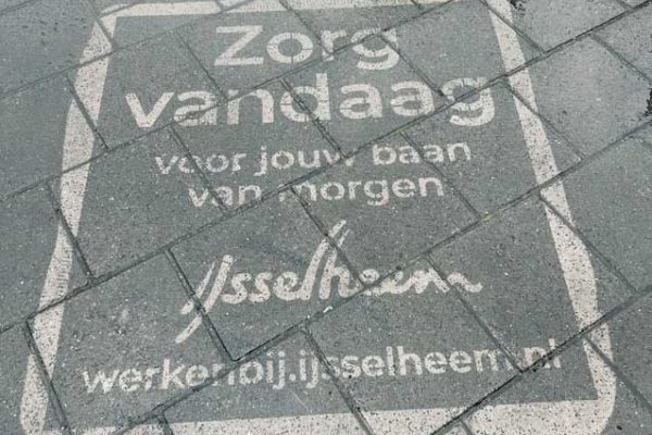 Campanha publicitária de rua IJsselhem
