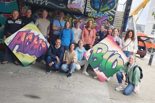 Graffiti uitje in Gent voor Intrexon Actobiotics