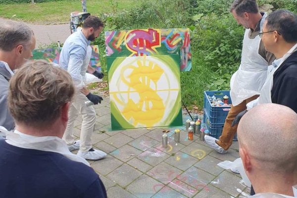 Teambuilding workshop Lyondell Basell in Overschie 