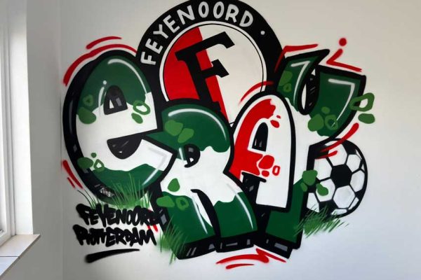 Graffiti kamermuur Eray