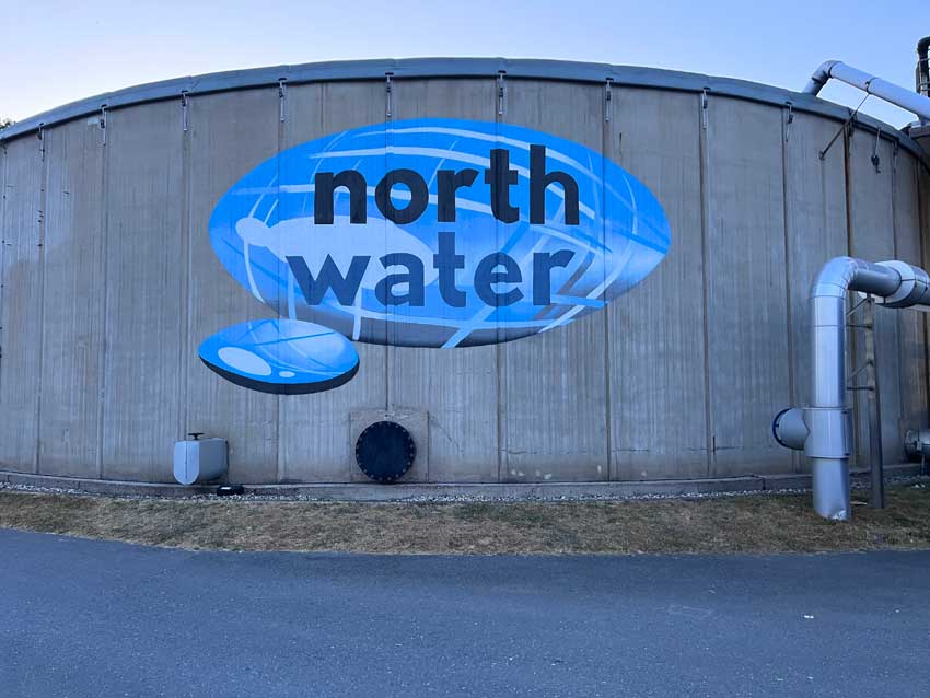 Schildering silo Northwater