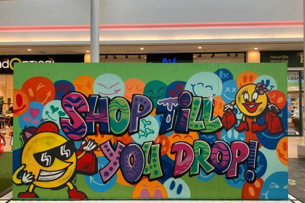 Graffiti workshops Waasland Shopping