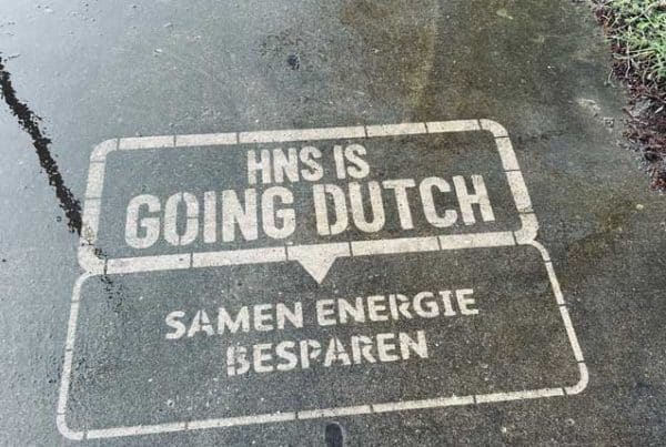 Reverse graffiti actie Heineken