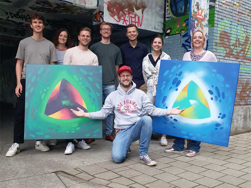 Mobius graffiti uitje in Gent
