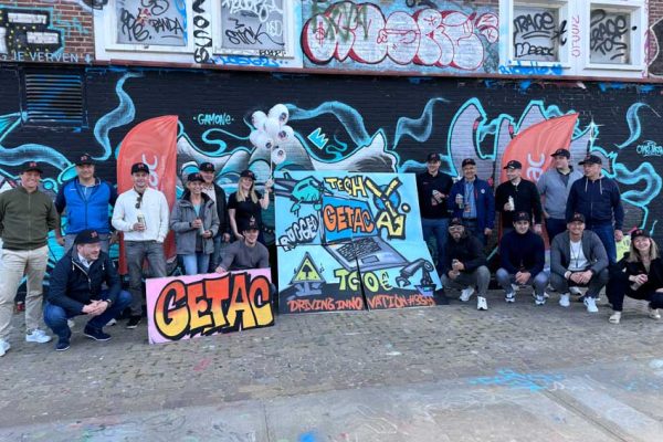 Getac graffiti workshop at NDSM