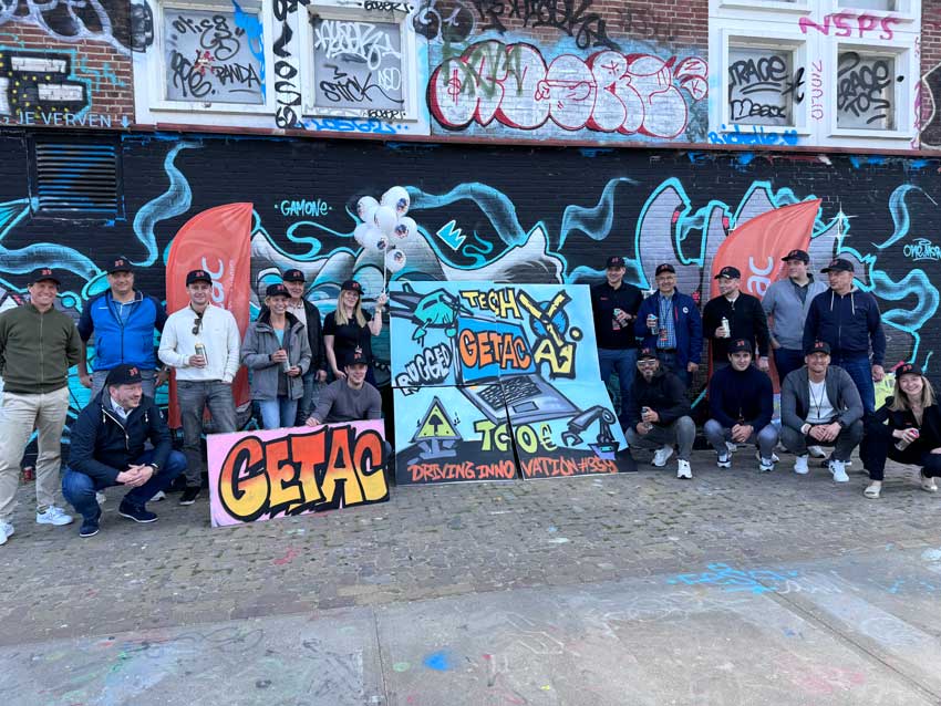 Getac graffiti workshop at NDSM