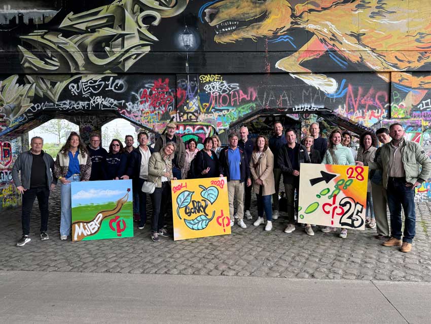 Graffiti uitje De Rooi Pannen