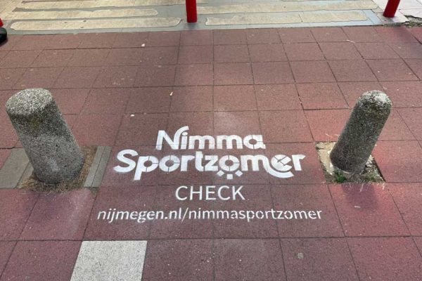 Krijt uitingen gemeente Nijmegen