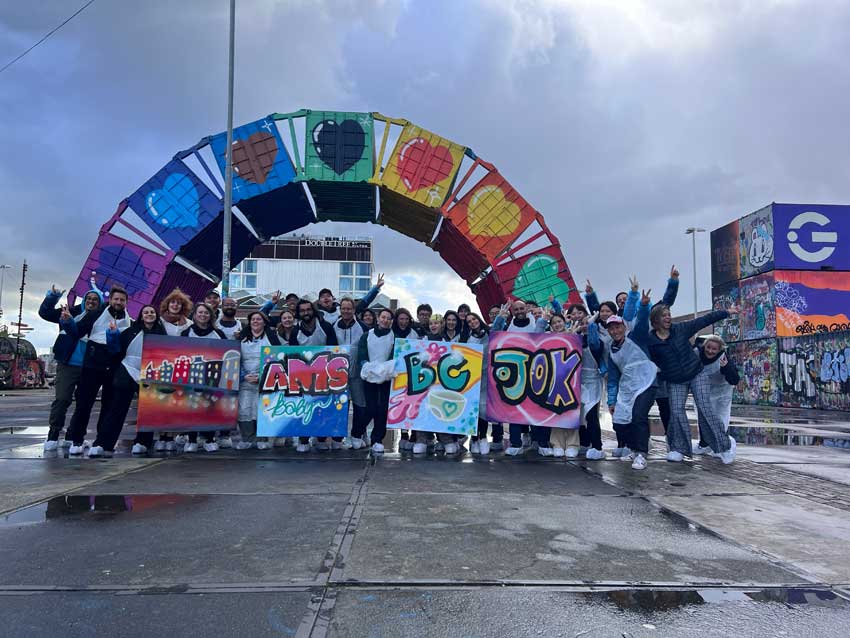 P&G graffiti incentive bij NDSM