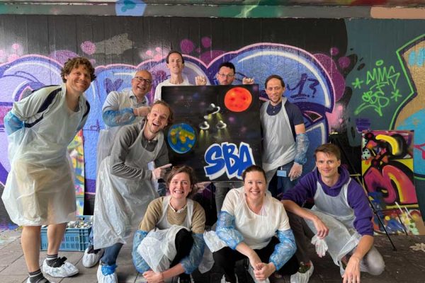 Creatief afdelingsuitje TNO in Zoetermeer