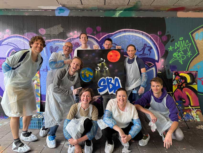 Creatief afdelingsuitje TNO in Zoetermeer