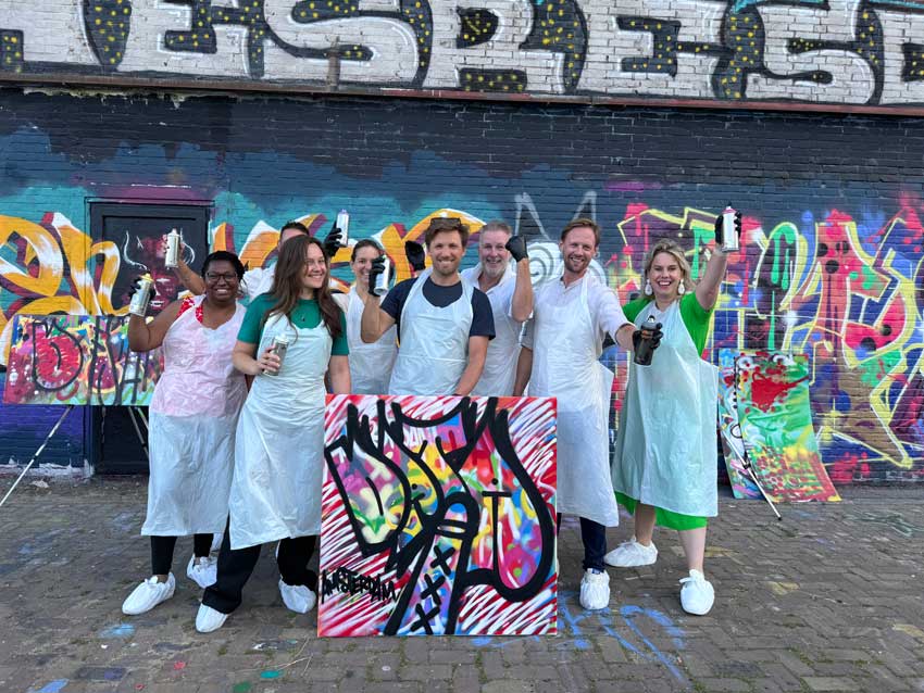 Creatief afdelingsuitje gemeente Amsterdam