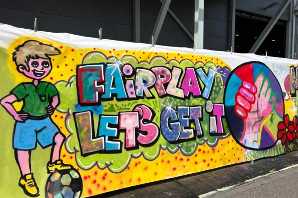 Open inloop graffiti activiteit bij Ahoy