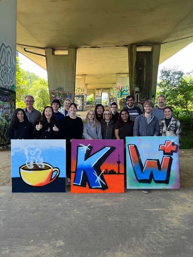 Street art incentive RKW in Brussel