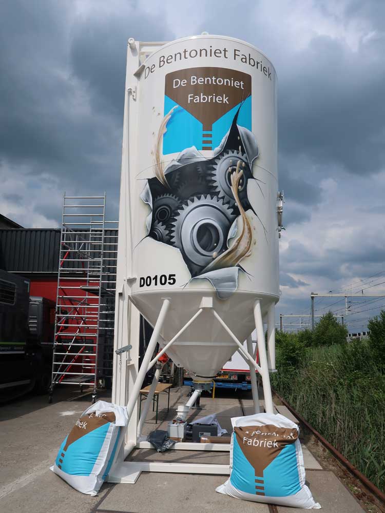 Optische illusie Bentoniet Fabriek