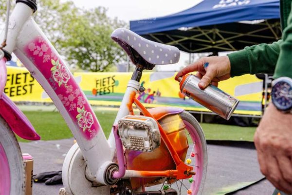 Pimp my bike tijdens Fiets Festijn events