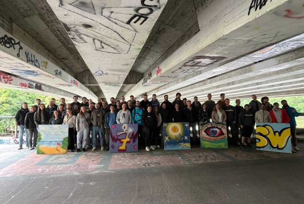 Creatief graffiti groepsuitje in Gent