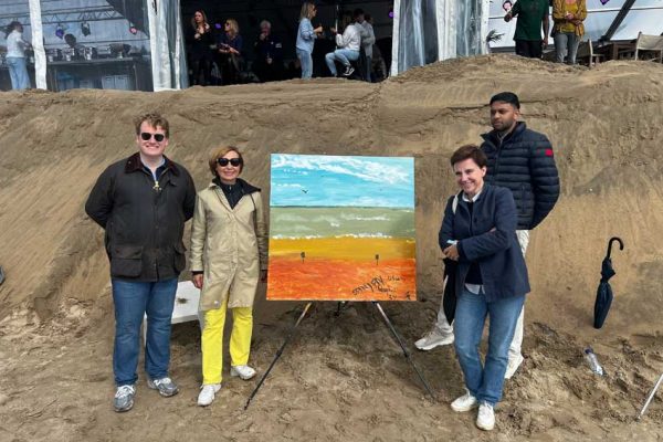 Graffiti workshop Loyens & Loeff in Noordwijk