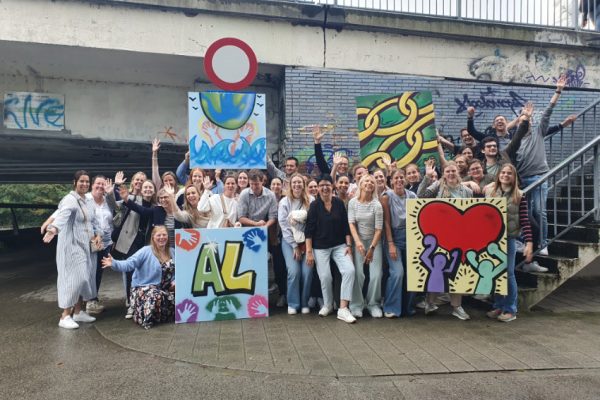 Teamuitje buro Lauwers in Gent